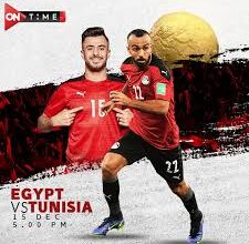 صورة موعد مباراة مصر وتونس في ربع نهائي كاس العرب 2021