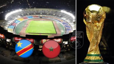 صورة مباراة المغرب وجمهورية الكونغو  اليوم 25/3/2022 تصفيات كاس العالم