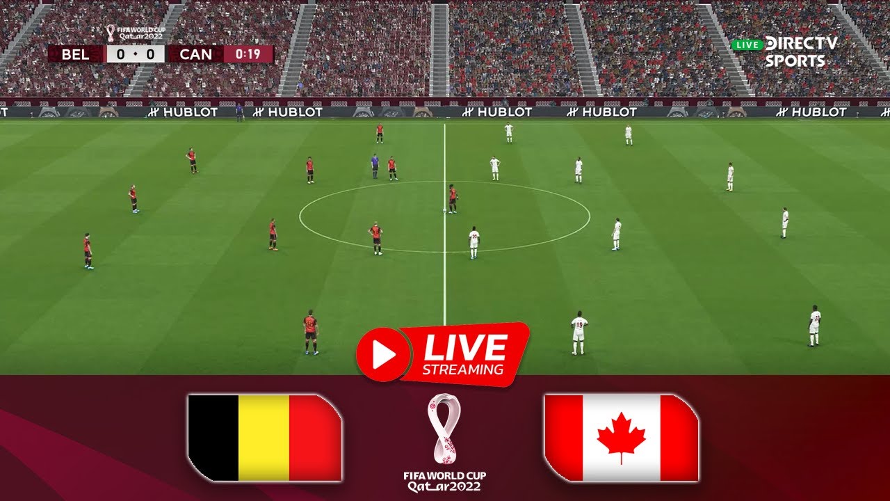 Belgium vs Canada match