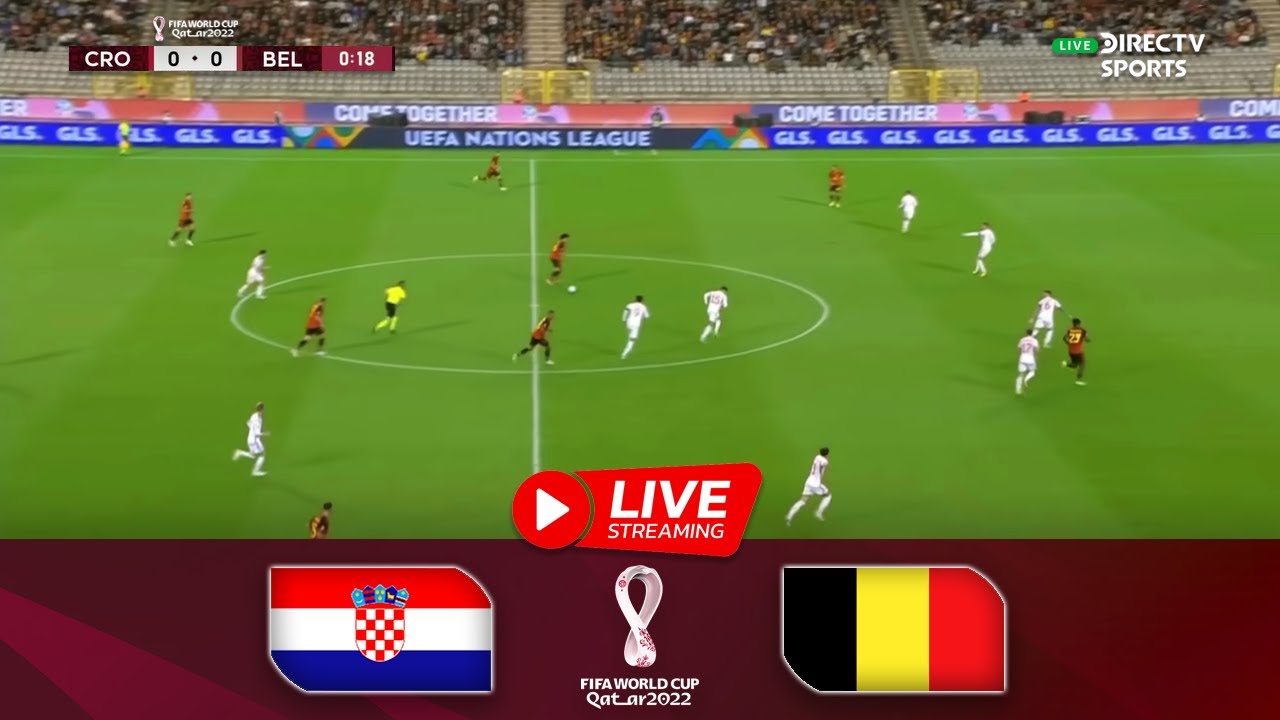 Croatia vs Belgium match