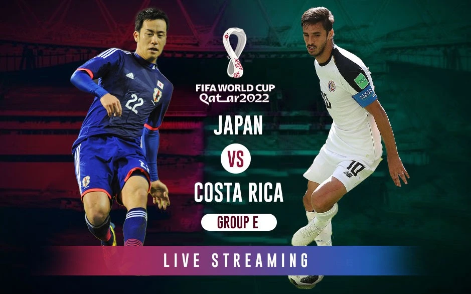 Japan vs Costa Rica match